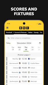 BBC Sport Screenshot