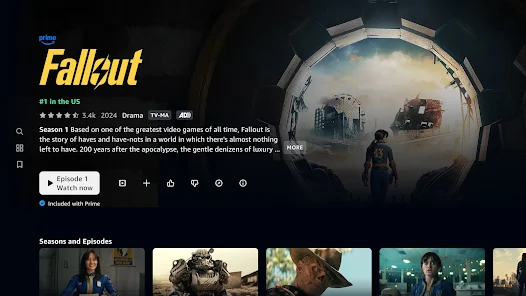 Amazon Prime Video Screenshot