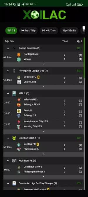 Xoilac TV Screenshot
