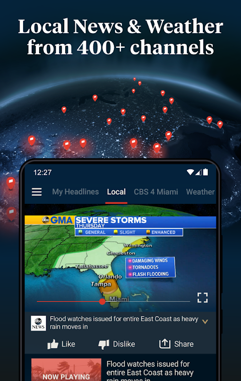 Haystack News Screenshot