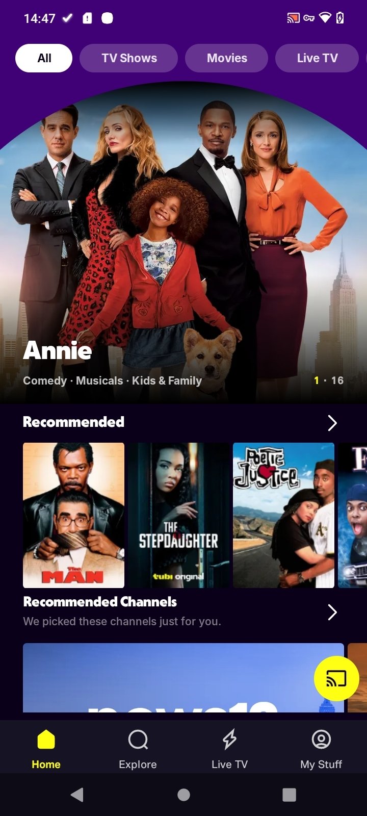 Tubi Screenshot