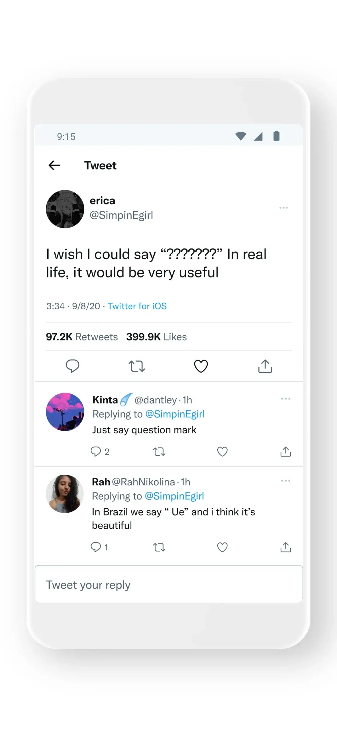 Twitter Screenshot