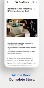 Geo News Screenshot